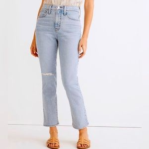 *NWT* MADEWELL “The Perfect Vintage Crop Jean in Sudbury Wash”